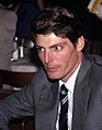 Christopher Reeve, actor, known for playing Superman (GrDiP, 1975)[185]