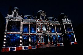 Lors du son et lumière estival.