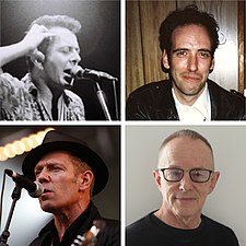 The most well-known lineup of the English punk rock band the Clash post breakup