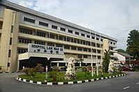 Lam Wah Ee Hospital main building.