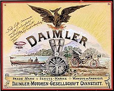 Publicité Daimler-Motoren-Gesellschaft, 1890