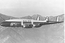 המטוס בשירות חברת אל על בשנת 1951