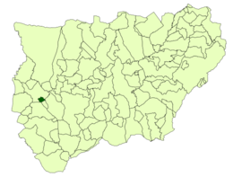 Escañuela – Mappa