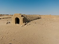Exterior of the Nubian tomb of Tantamani.[12]