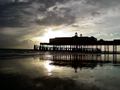 Hastings Pier at sunset