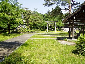 井波城二ノ丸跡