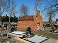 A mausoleum in the Josvainiai cemetery