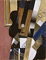 Juan Gris, Guitare et Pipe, 1913.