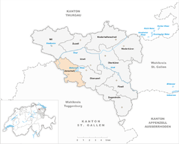 Jonschwil – Mappa