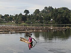 Lake Sebu Sitio Tokufol view with boat