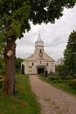 Lapės church