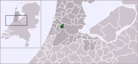 Localisation de Haarlemmerliede en Spaarnwoude