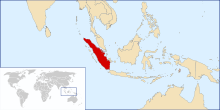 Sumatra region in Indonesia