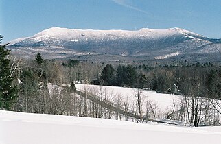 Western Slope of Mt. Mansfield from Underhill, Vermont