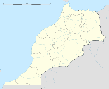 كأس الأمم الإفريقية 1988 على خريطة المغرب