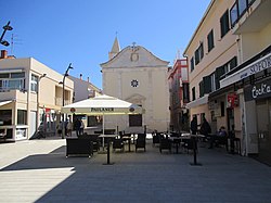 Novalja city center