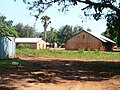 The Protestant mission (ex AIM) at Obo, as seen from the rear.