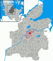 Ostenfeld (Rendsburg) – Mappa