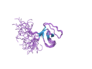 2dm1: Solution structure of the second SH3 domain of human protein vav-2