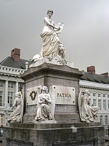Monument to the Martyrs of the 1830 Revolution (Geefs, 1836–1838)