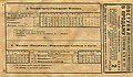 Москва — Нахабино — Павловская Слобода, расписание 1927—1928 года.