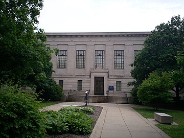 Rockwell Hall, home of the School of Fashion and the Fashion Museum, May 2009