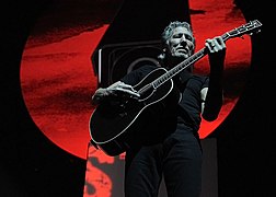 Roger Waters during the Wall Live