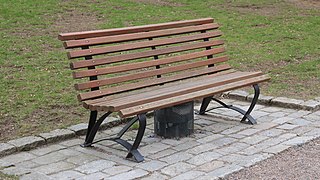 Le banc musical.