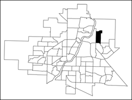 Silverspring location map