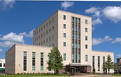 The Smith County Courthouse in Tyler