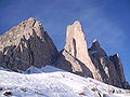 Lo Spigolo Giallo delle Tre Cime di Lavaredo