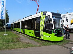 Stadler 85600M на выставке Экспо 1520, сентябрь 2017 года