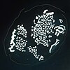 Satellite image of The World in Dubai by DubaiSat-1