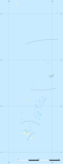Nuku'alofa is located in Tonga