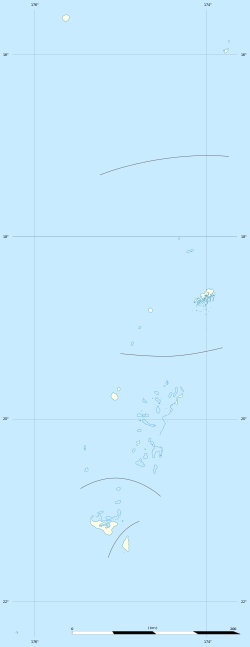 ʻEua Motuʻa is located in Tonga