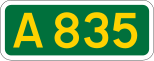 A835 shield