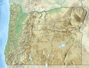 Map showing the location of H.J. Andrews Experimental Forest