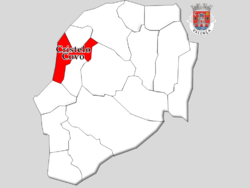 Localização no Município de Valença