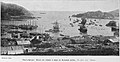 Порт-Артур. Вход в гавань и вид на Большой рейд. Фотография из журнала «Нива» 1905 года