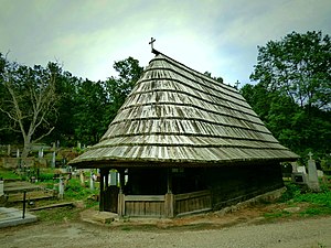 Wooden Orthodox Church of Archangel Michael in Rača, 1826