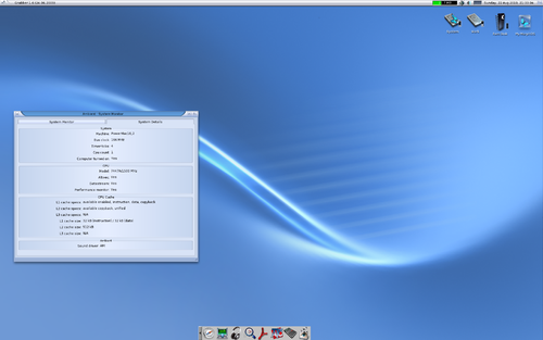 Ambient desktop from MorphOS