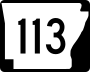 Highway 113 marker