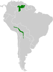 Distribución de M. bivittata