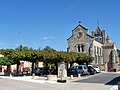 La place devant l'église Notre-Dame (sept. 2009)