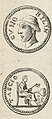 Moll's 1724 illustration of the 1st coin