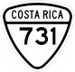 National Tertiary Route 731 shield}}