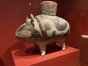 Ceremonial vessel, central Thailand, c. 1000-300 BCE,