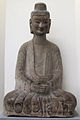 Bouddha en position de méditation, période des Wei du Nord.