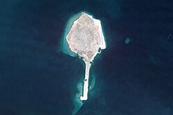 Satellite view of Dalma in 2016