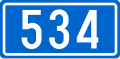 D534 state road shield